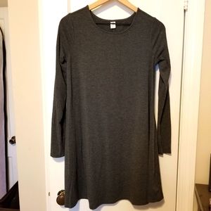 Old Navy Gray longsleeve Dress